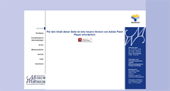Desktop Screenshot of grafschaftsmuseum.de